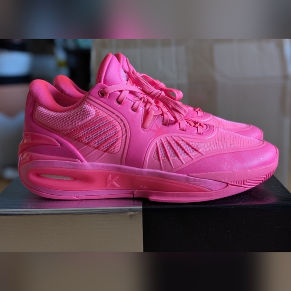 Anta KT10 / KTX Pink Flamingo Basketball Shoes - Picture 1 of 7